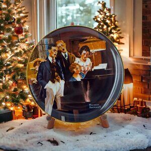 1984 Close Harmony Norman Rockwell Collector Plates